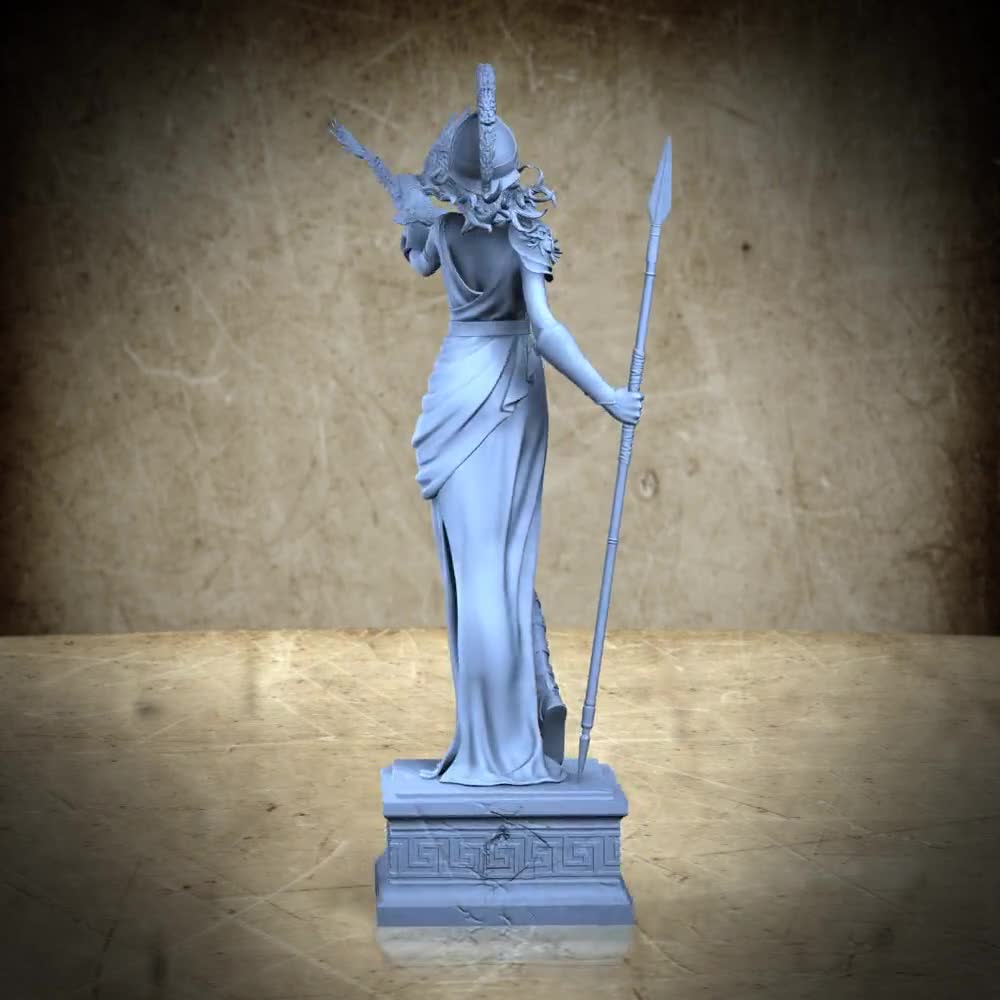 Athena, March 2024, by Ca_3d_art, Miniature to Assemble and